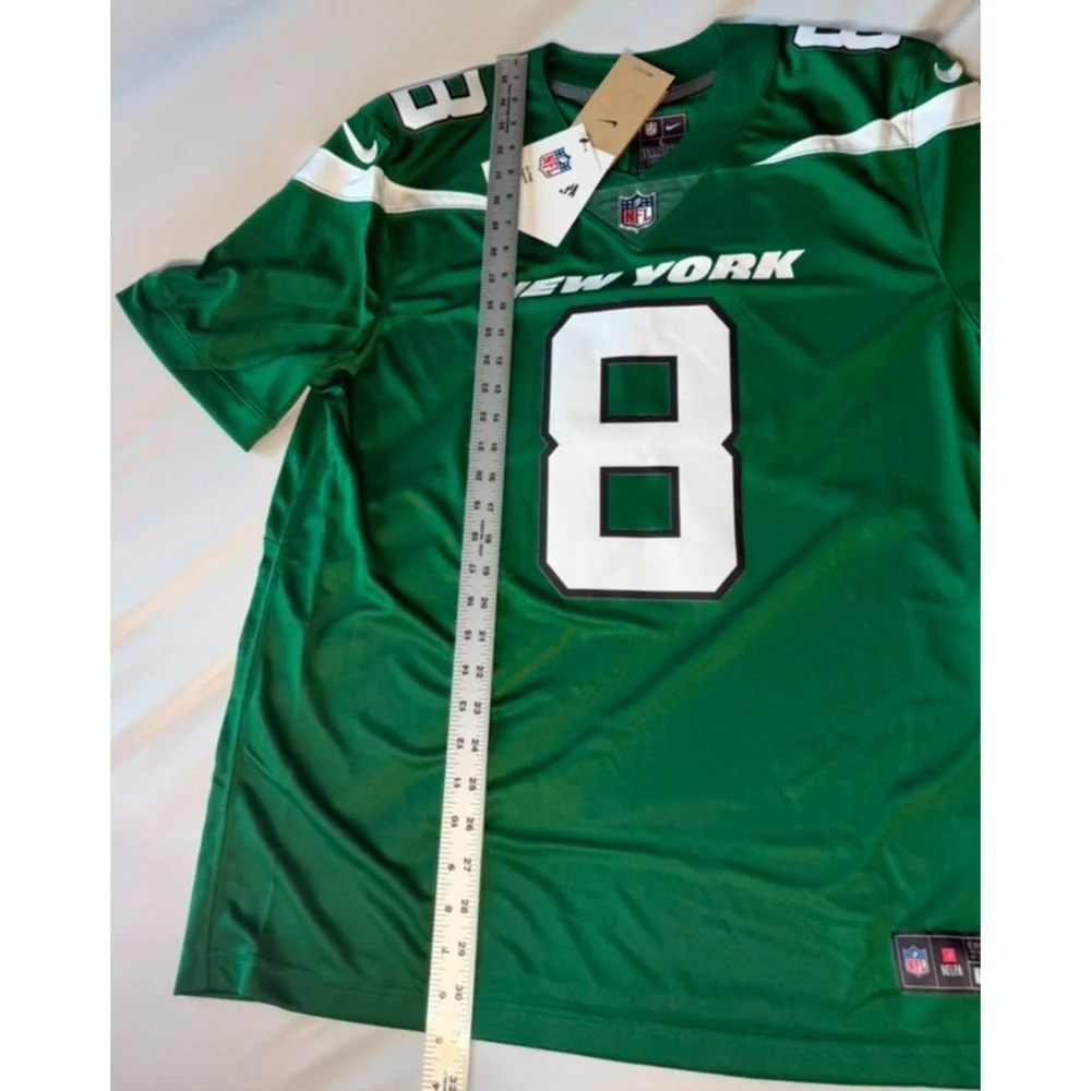 New Nike Aaron Rodgers New York Jets Jersey – Men's Large – Green New with Tags - Picture 4 of 11